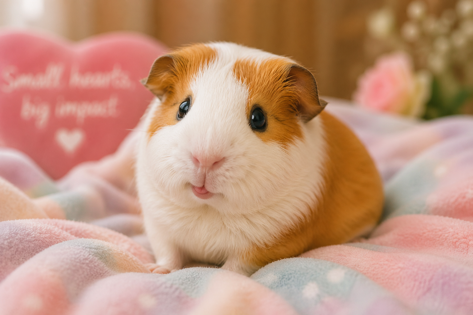 Biscuit the guinea pig